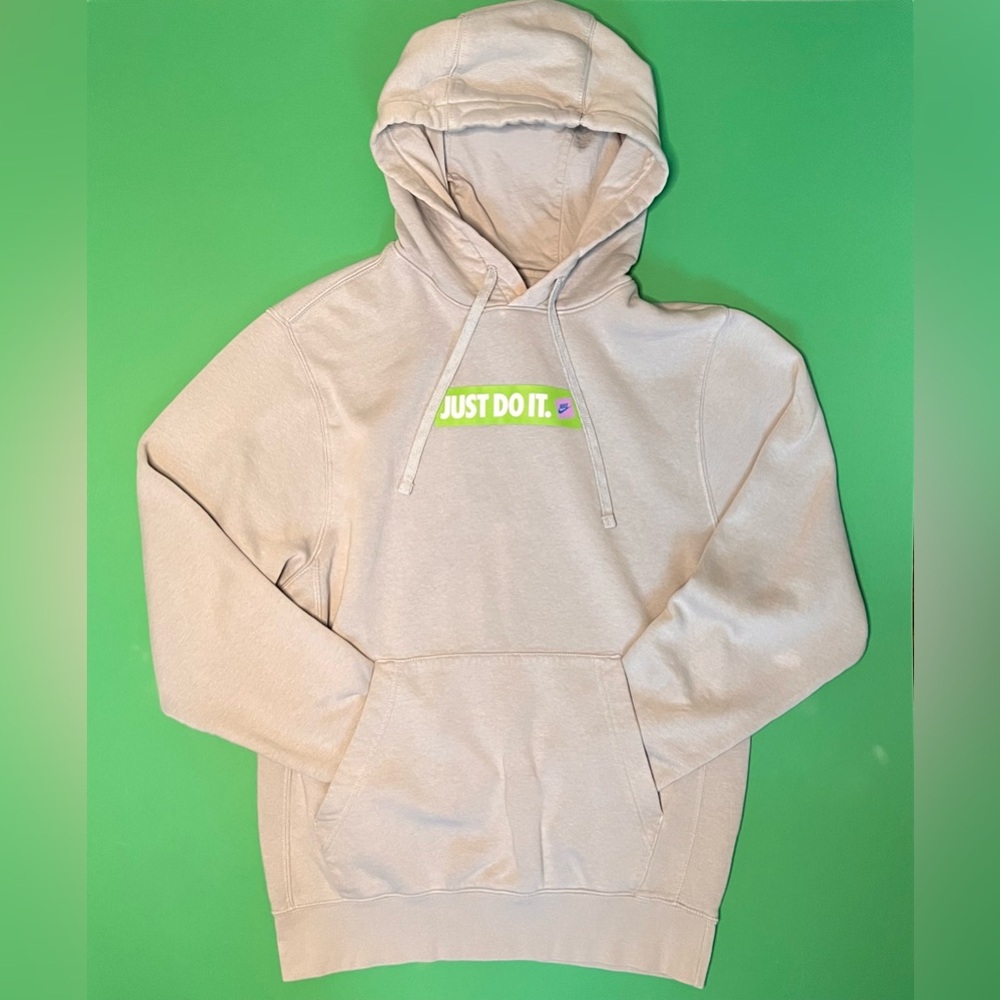 Grey Nike “Just Do It” Hoodie